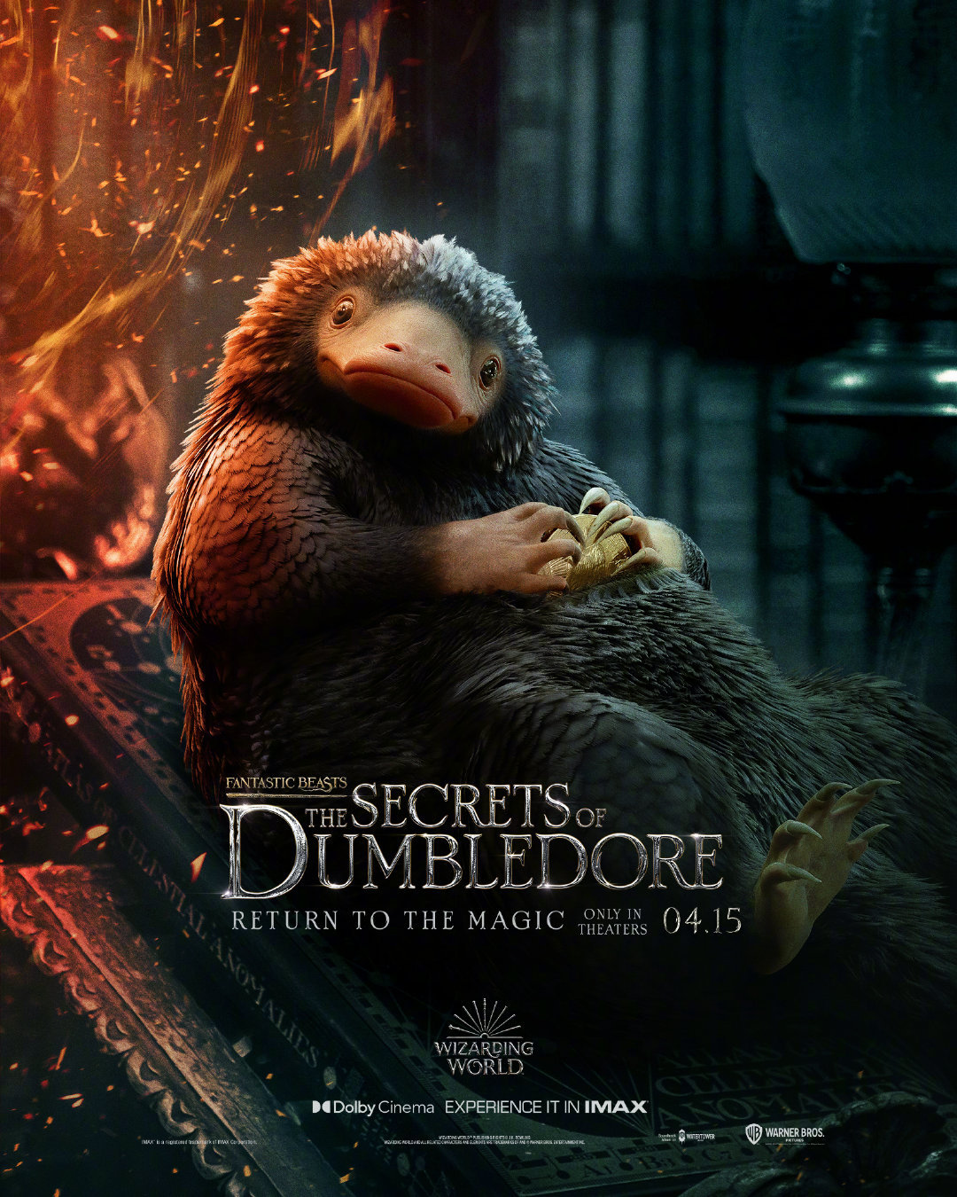 《神奇动物3：邓布利多之谜》发布人物海报 将于4月15日北美上映