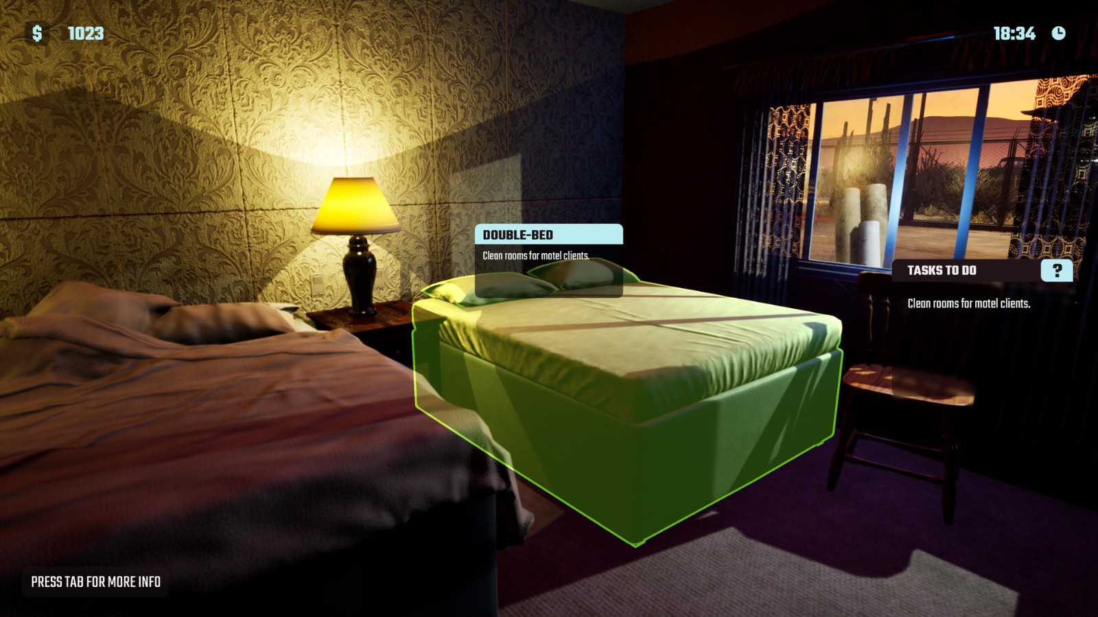 趣味模拟游戏《汽车旅馆模拟器》正式上架Steam 你必须在有限的旅馆空间内作出选择