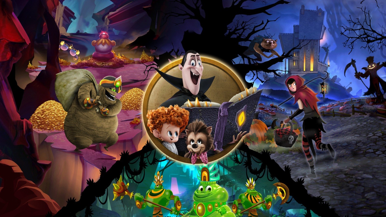《精灵旅社：恐怖童话冒险》公开游玩预告片 将于3月份全平台发售