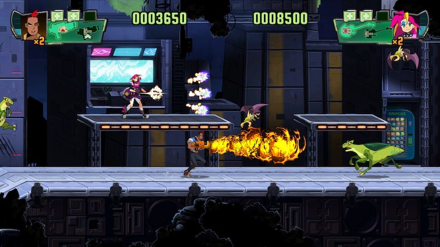 动作射击游戏《蛛龙》即将推出家用机和PC版 该作由《魂斗罗4》团队开发制作