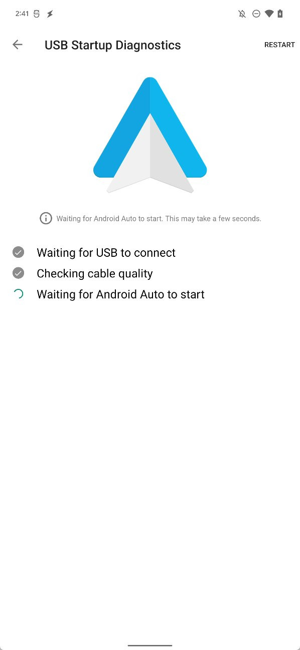 安卓汽车系统新增USB数据线诊断功能 可检测手机与汽车是否正常连接