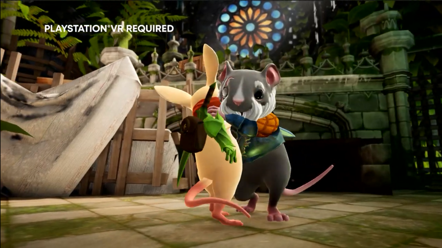 高人气VR冒险闯关游戏《莫斯2》将在今日独家登陆PS VR 玩家将和小老鼠一起继续第一代的旅程